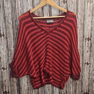 Striped Red and Black Sweater